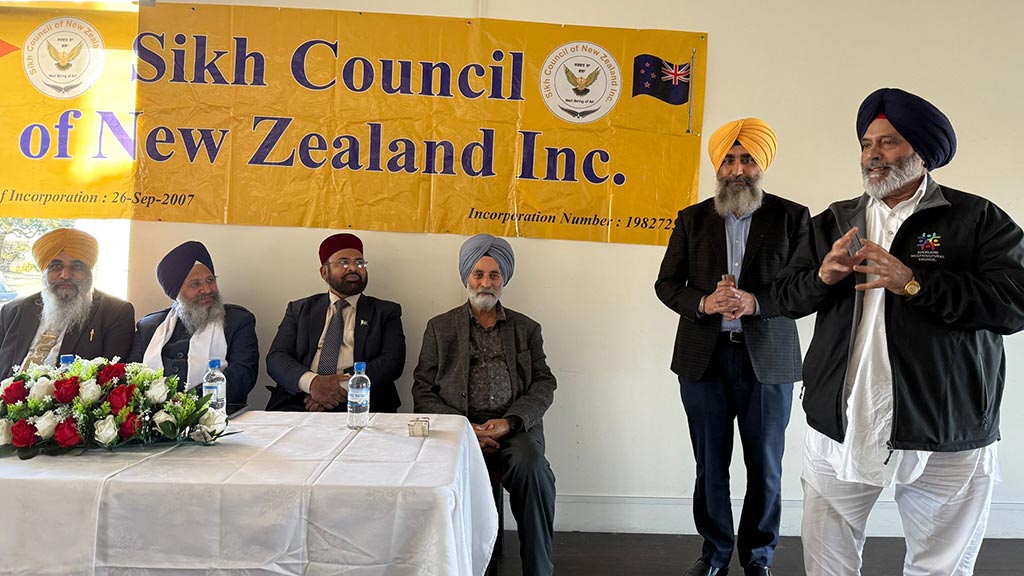 Interfaith Harmony Sikh Muslim friendship conference at Auckland New Zealand